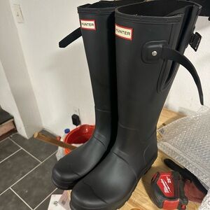 Hunter Classic Black Waterproof Boots